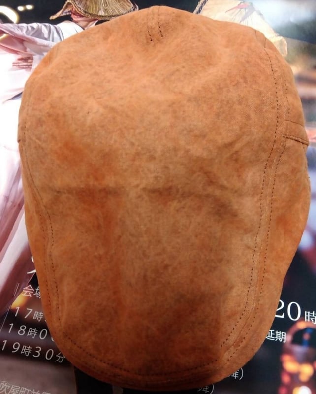 ベンガラ染ハンチング(倉敷帆布)